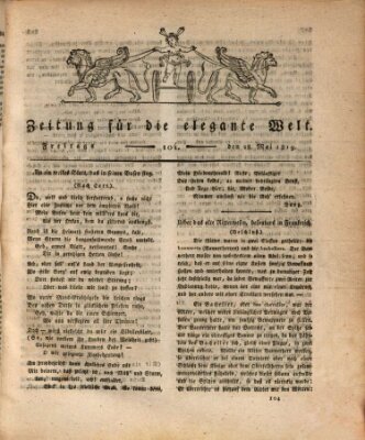 Zeitung für die elegante Welt Freitag 28. Mai 1819