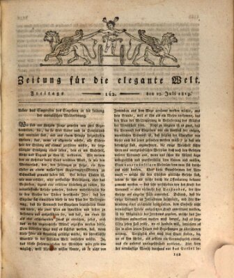 Zeitung für die elegante Welt Freitag 23. Juli 1819