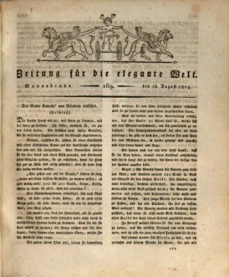 Zeitung für die elegante Welt Samstag 28. August 1819