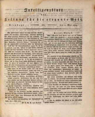 Zeitung für die elegante Welt Dienstag 11. Mai 1819