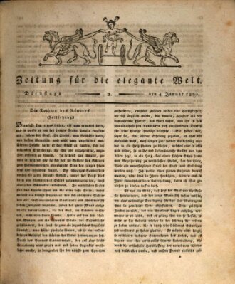 Zeitung für die elegante Welt Dienstag 4. Januar 1820