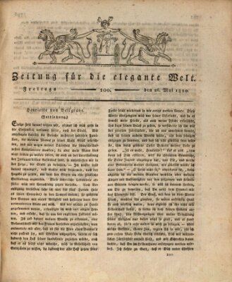 Zeitung für die elegante Welt Freitag 26. Mai 1820