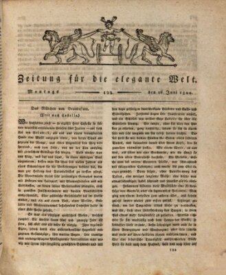 Zeitung für die elegante Welt Montag 26. Juni 1820