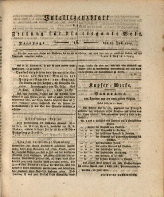 Zeitung für die elegante Welt Dienstag 25. Juli 1820