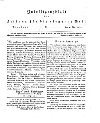 Zeitung für die elegante Welt Dienstag 8. Mai 1821