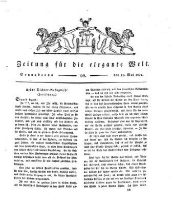 Zeitung für die elegante Welt Samstag 19. Mai 1821