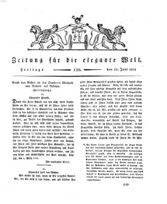 Zeitung für die elegante Welt Freitag 22. Juni 1821