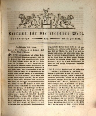 Zeitung für die elegante Welt Donnerstag 19. Juli 1821