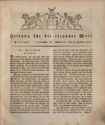 Zeitung für die elegante Welt Freitag 11. Januar 1822