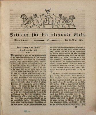 Zeitung für die elegante Welt Montag 20. Mai 1822