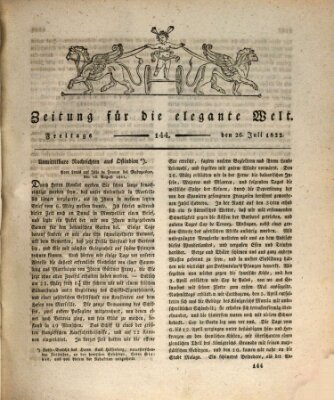 Zeitung für die elegante Welt Freitag 26. Juli 1822