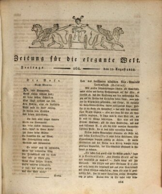 Zeitung für die elegante Welt Freitag 23. August 1822