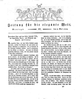 Zeitung für die elegante Welt Montag 5. Mai 1823