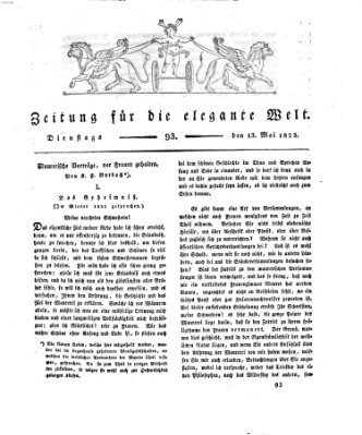 Zeitung für die elegante Welt Dienstag 13. Mai 1823