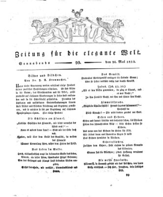 Zeitung für die elegante Welt Samstag 24. Mai 1823