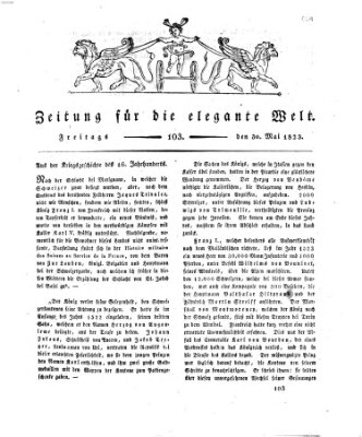 Zeitung für die elegante Welt Freitag 30. Mai 1823