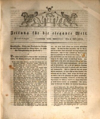 Zeitung für die elegante Welt Freitag 4. Juli 1823