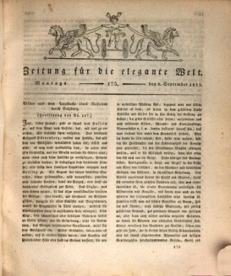 Zeitung für die elegante Welt Montag 8. September 1823