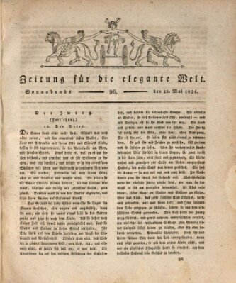 Zeitung für die elegante Welt Samstag 15. Mai 1824