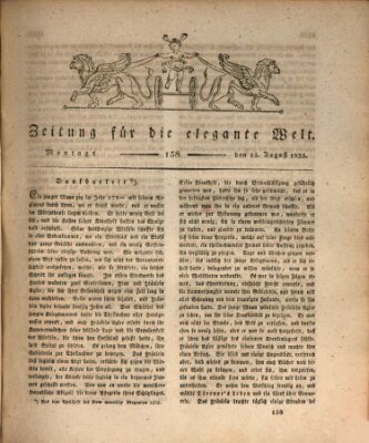 Zeitung für die elegante Welt Montag 15. August 1825