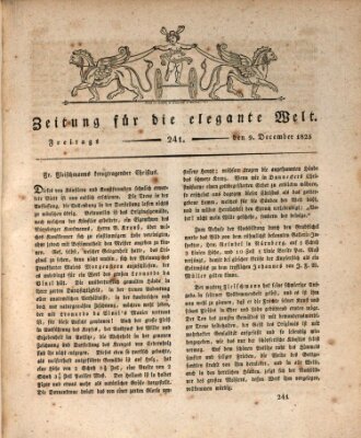 Zeitung für die elegante Welt Freitag 9. Dezember 1825