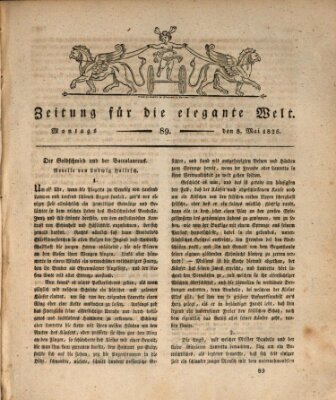 Zeitung für die elegante Welt Montag 8. Mai 1826