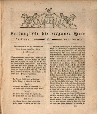 Zeitung für die elegante Welt Freitag 12. Mai 1826