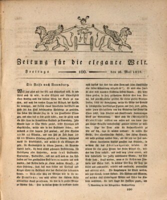 Zeitung für die elegante Welt Freitag 26. Mai 1826