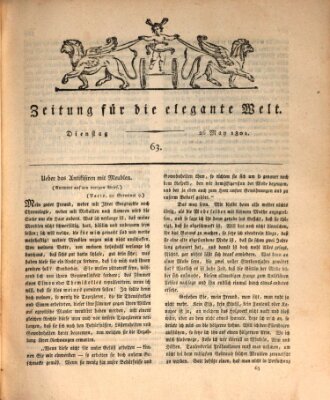 Zeitung für die elegante Welt Dienstag 26. Mai 1801