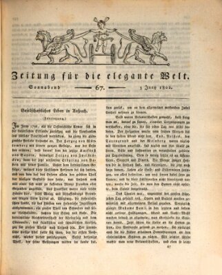 Zeitung für die elegante Welt Samstag 5. Juni 1802