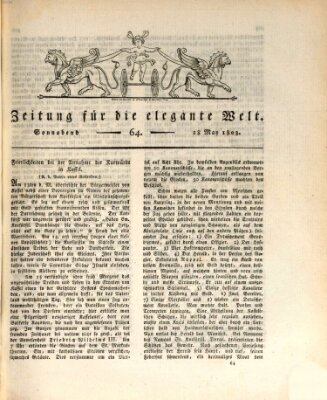 Zeitung für die elegante Welt Samstag 28. Mai 1803