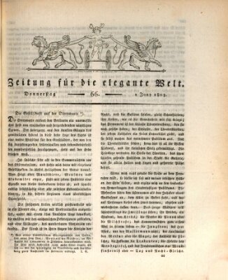 Zeitung für die elegante Welt Donnerstag 2. Juni 1803