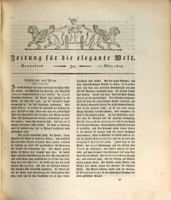 Zeitung für die elegante Welt Samstag 10. März 1804