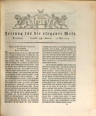 Zeitung für die elegante Welt Dienstag 15. Mai 1804