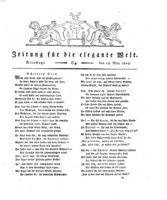 Zeitung für die elegante Welt Dienstag 28. Mai 1805