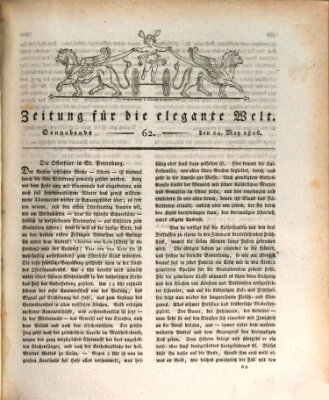 Zeitung für die elegante Welt Samstag 24. Mai 1806