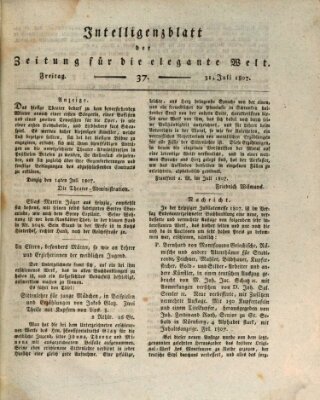 Zeitung für die elegante Welt Freitag 31. Juli 1807