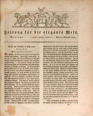 Zeitung für die elegante Welt Montag 10. August 1807