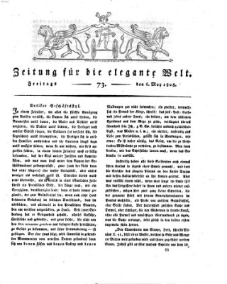 Zeitung für die elegante Welt Freitag 6. Mai 1808