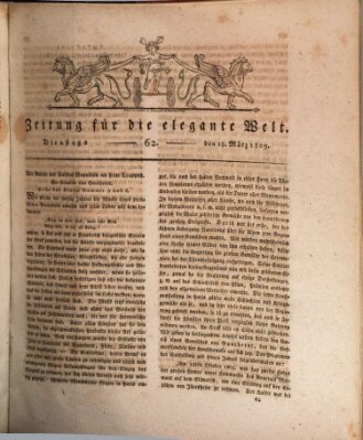 Zeitung für die elegante Welt Dienstag 28. März 1809