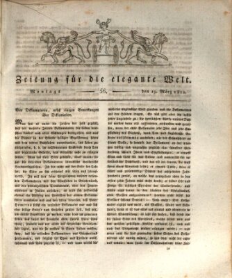 Zeitung für die elegante Welt Montag 19. März 1810