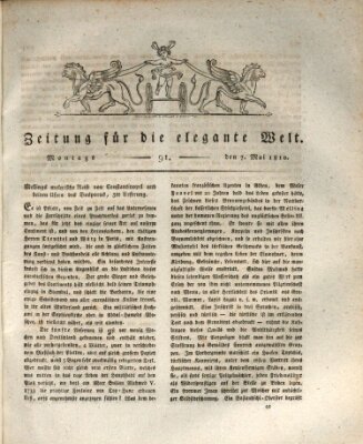 Zeitung für die elegante Welt Montag 7. Mai 1810