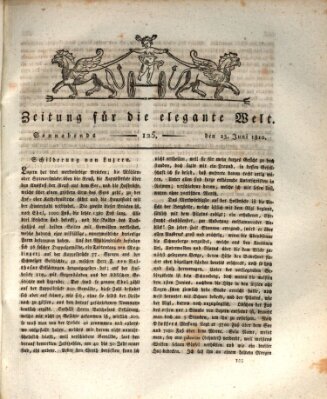 Zeitung für die elegante Welt Samstag 23. Juni 1810