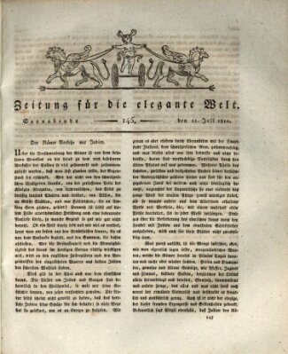 Zeitung für die elegante Welt Samstag 21. Juli 1810