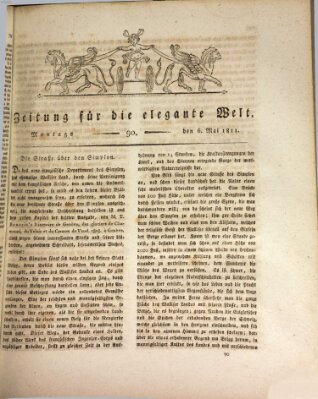 Zeitung für die elegante Welt Montag 6. Mai 1811