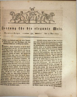 Zeitung für die elegante Welt Donnerstag 9. Mai 1811