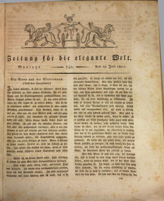 Zeitung für die elegante Welt Montag 15. Juli 1811