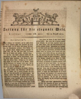 Zeitung für die elegante Welt Freitag 23. August 1811