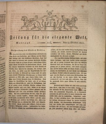 Zeitung für die elegante Welt Montag 14. Oktober 1811