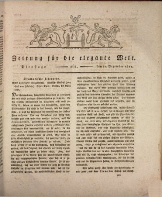 Zeitung für die elegante Welt Dienstag 31. Dezember 1811